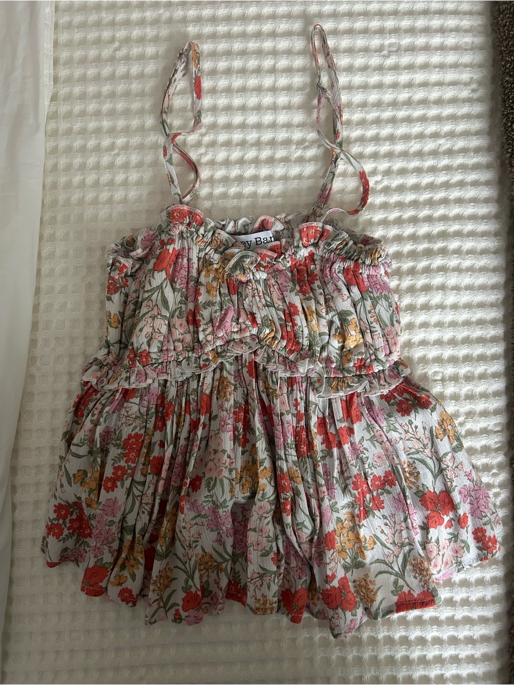 Grey Bandit Babydoll Top